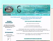 Tablet Screenshot of cg-neustadt.de